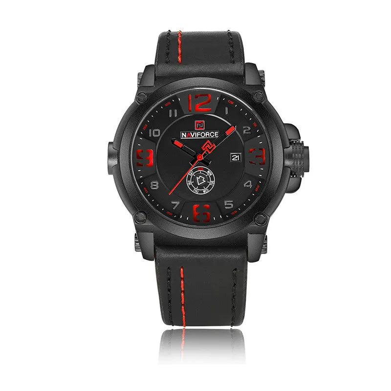 Men’s Quartz Watch with Calendar & Water Resistance