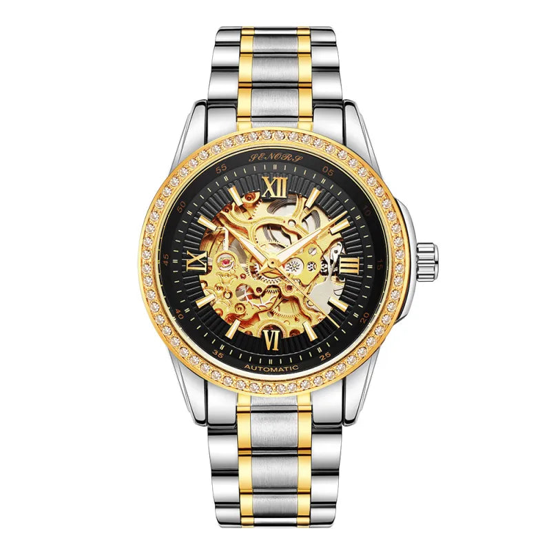 Senas Mechanical Skeleton Watch for Men