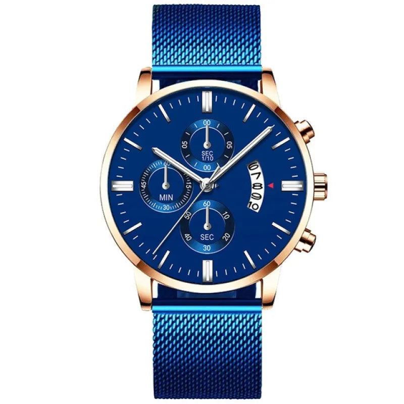 Vincent | Luxury Watch – Mesh Band Quartz Design