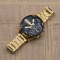 Analog quartz watch