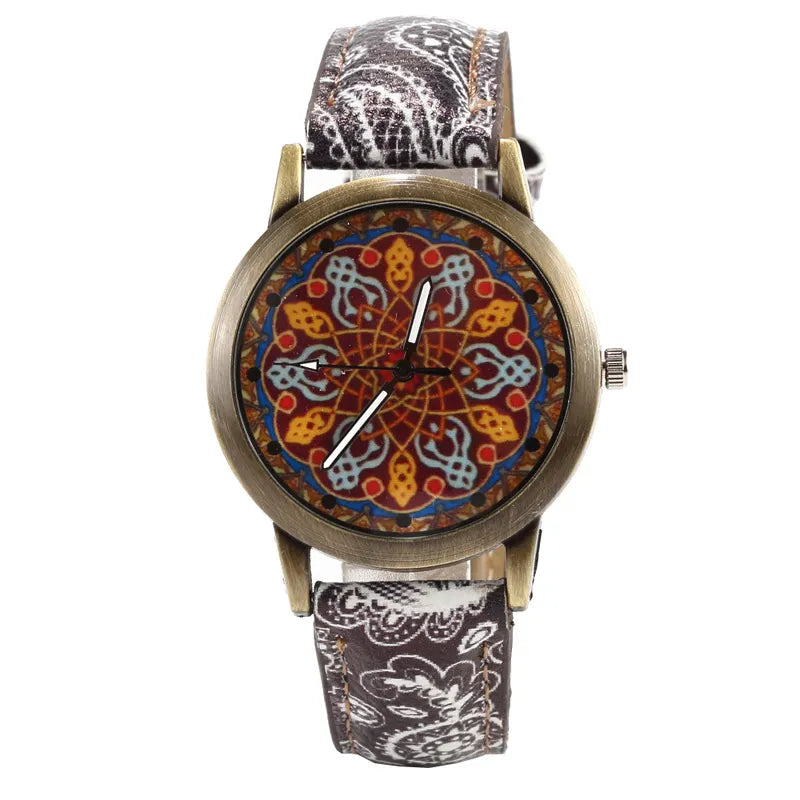 Luxury Unisex Kaleidoscope Quartz Watch