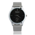 Unisex Minimalist Mesh Strap Quartz Watch