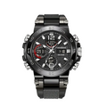 Nate | Men's Dual Display Digital Military Quartzwatch