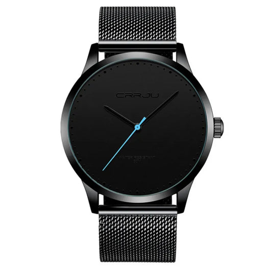 Damian | Men’s Modern Watch – Elegant Stainless Steel Mesh Band