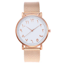Creative Quartz Watches Couple Watches Digital Mesh Band
