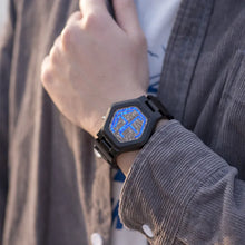 Men’s Night Vision Wooden LED Watch