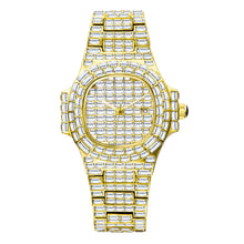 Men’s Full Drill Square Calendar Watch