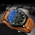 Regalis | Classic Men’s Quartz Watch – Business Style, Leather Band