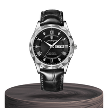 Brody | Elegant Leather Strap Quartz Watch