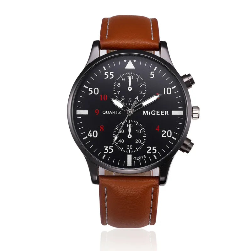 Retro Men’s Quartz Wristwatch