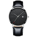 Men’s Modern Quartz Watch – Clean Design, Calendar & Water-Resistant