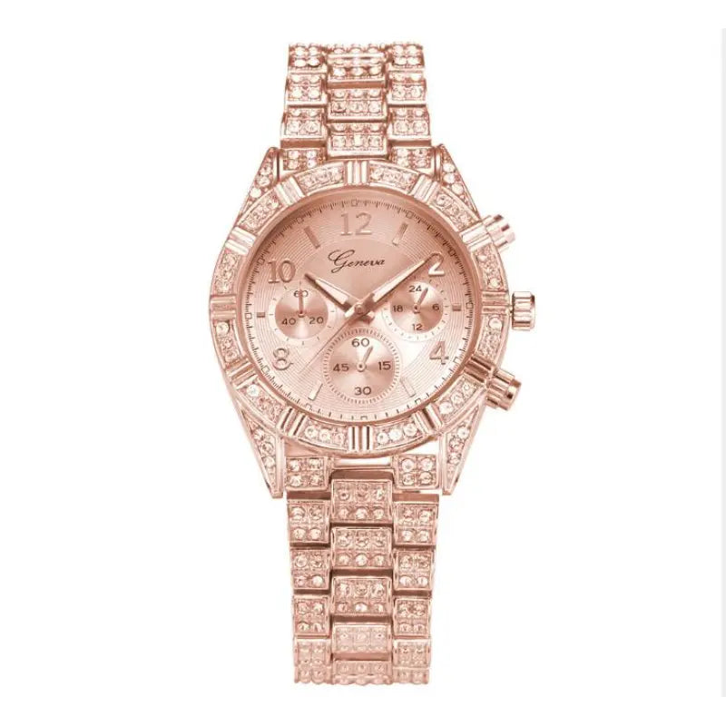Women’s Crystal Quartz Analog Watch