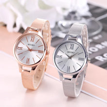 Women’s Rose Gold Mesh Strap Quartz Watch