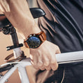 Regalis | Classic Men’s Quartz Watch – Business Style, Leather Band
