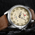 James - Quartz Watch with Leather Strap