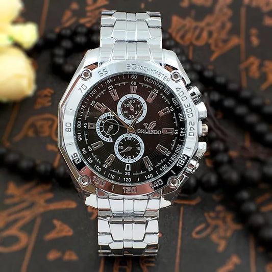 Onyx Drift | Essential Classic Quartz Watch