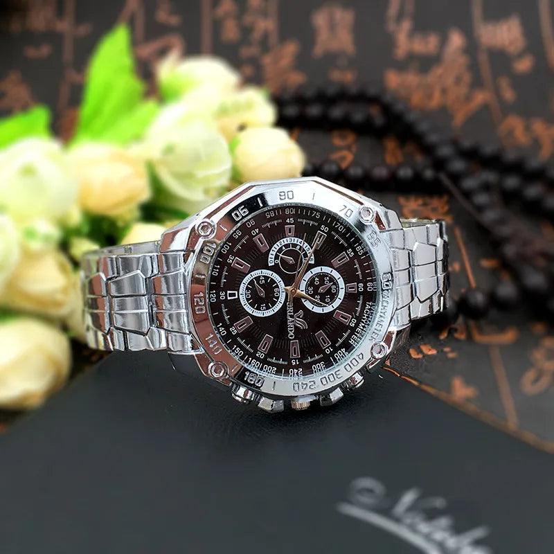 Onyx Drift | Essential Classic Quartz Watch