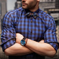 Casual Leather Quartz Watch for Men