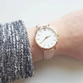 Women Watches Leather Quartz Watch for Ladies Clocks