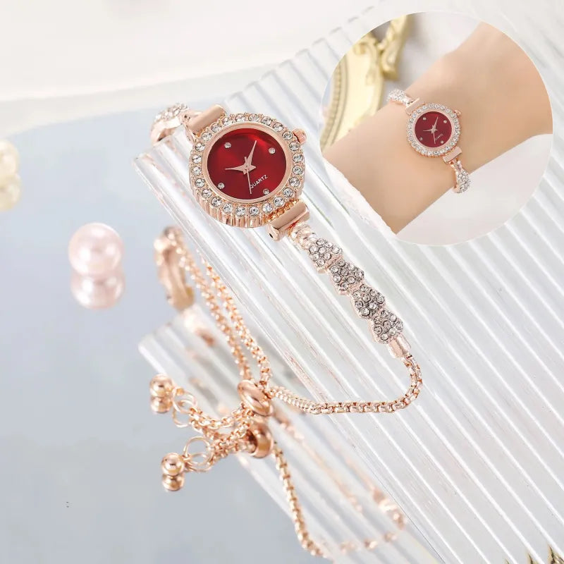 Luxury Gold Women’s Bracelet Watch