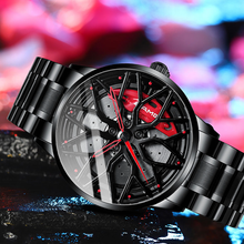 Men’s Sport Luxury Watch | Wheel-Inspired Dial & Elegant Metal Design