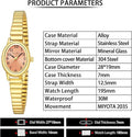 Stylish women's watch - Fashionable mini watch with stainless steel strap