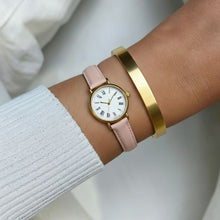 Lina | Simple And Compact Alloy Belt Watch