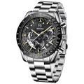 Crimson Tide | Elegant Quartz Watch for Timeless Style