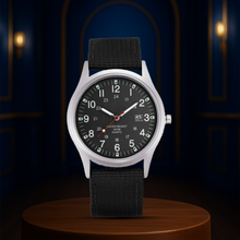 Mateo | Rugged Field Watch with Durable Canvas Strap