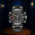 Nate | Men's Dual Display Digital Military Quartzwatch