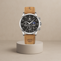 Men's waterproof chronograph watch