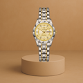 Women's luxury stainless steel watch