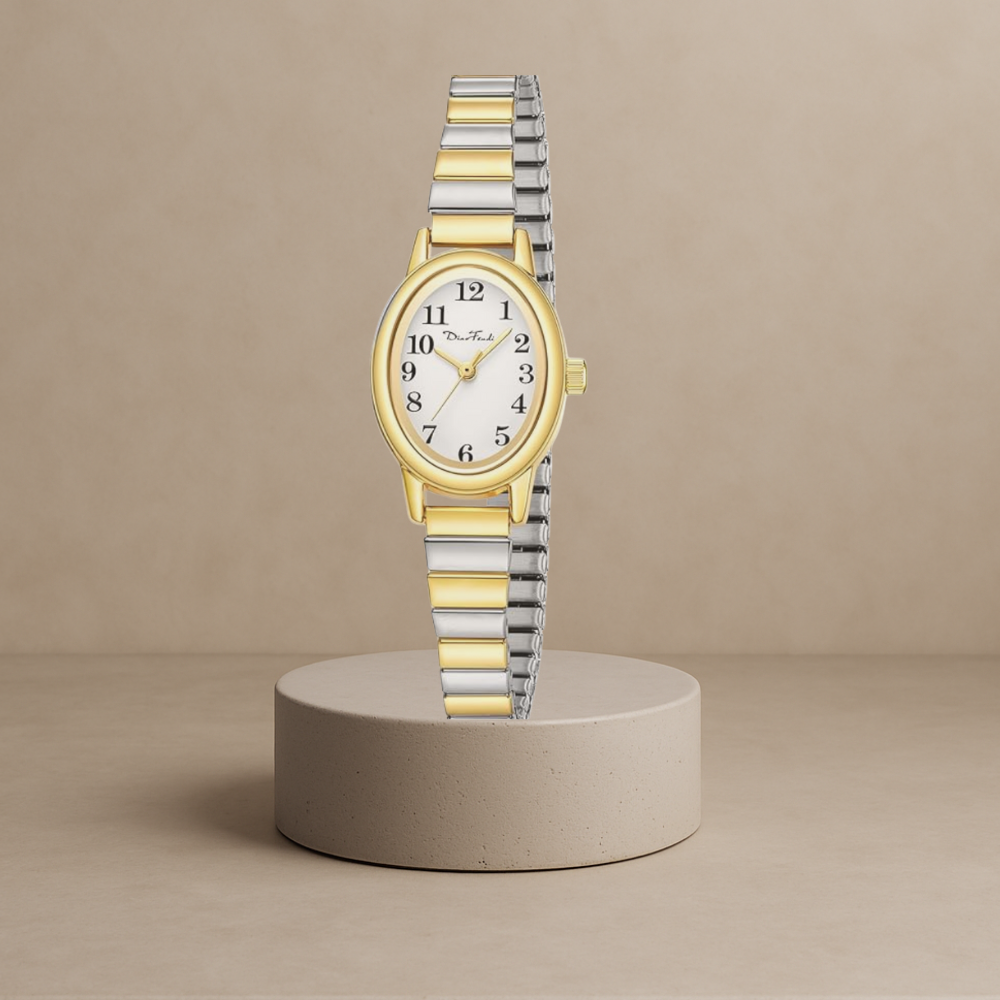 Stylish women's watch - Fashionable mini watch with stainless steel strap