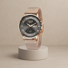 Tessa - Elegant steel mesh watch - Stylish everyday companion
