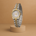 Fay - Elegant round gold wristwatch - Your stylish and practical must-have!