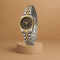 Fay - Elegant round gold wristwatch - Your stylish and practical must-have!