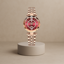 Diamond quartz watch for women