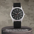Mateo | Rugged Field Watch with Durable Canvas Strap