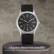 Mateo | Rugged Field Watch with Durable Canvas Strap