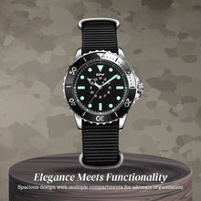 Robert | Classic Diver’s Watch with Luminous Markers