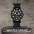Thomas | Minimalist Field Watch with Functional Strap