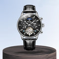 Emmett | Automatic Mechanical Watch with Leather Strap