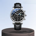 Gregory | Chrono Lunar Leather Watch
