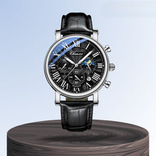 Gregory | Chrono Lunar Leather Watch