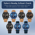 David | Stylish Men’s Chronograph with Versatile Strap Options | 44mm