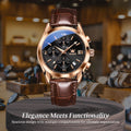 Dean | Radiant Quartz Chronograph Watch | 40mm