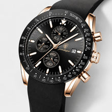 David | Stylish Men’s Chronograph with Versatile Strap Options | 44mm