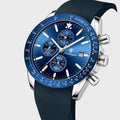David | Stylish Men’s Chronograph with Versatile Strap Options | 44mm