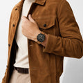 David | Stylish Men’s Chronograph with Versatile Strap Options | 44mm