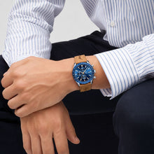 David | Stylish Men’s Chronograph with Versatile Strap Options | 44mm